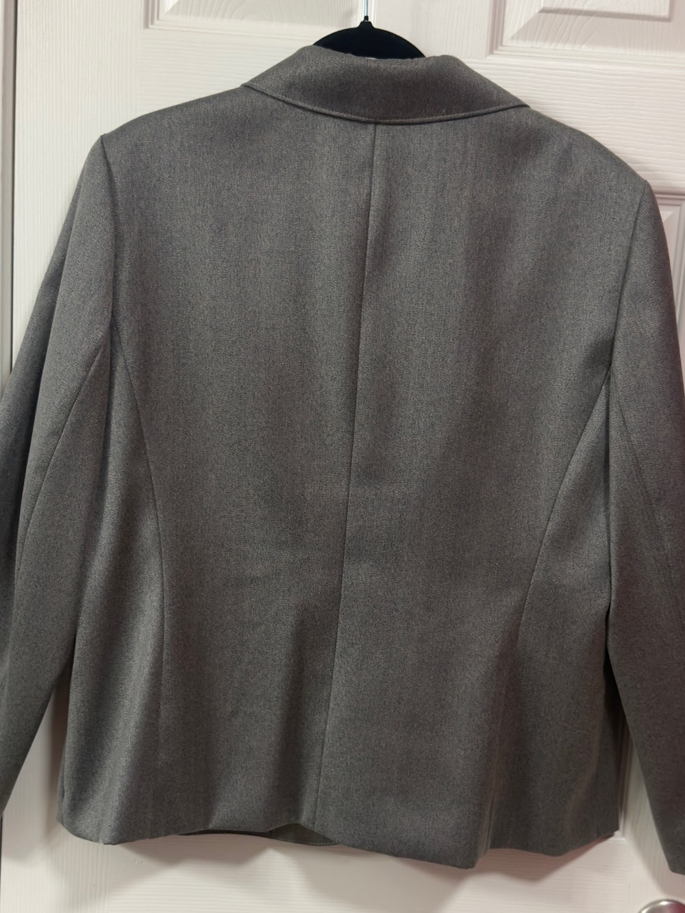 Kasper Gray Three-Button Business Blazer Jacket Plus Size 18 Office Wear Church - Picture 12 of 16